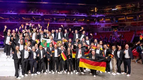 Team Germany bei den EuroSkills 2018 in Budapest