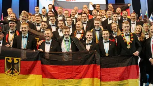 Team Germany bei den EuroSkills 2016 in Goeteborg