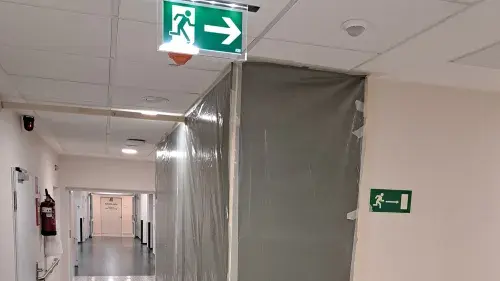 St Vinzenz Krankenhaus-Referenz-Brandschutz Krankenhaus-Treppenhaus Sanierung-CWS Fire Safety