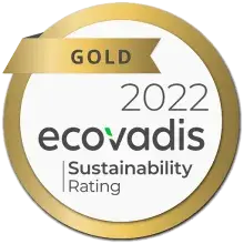 Ecovadis Gold Rating 2022