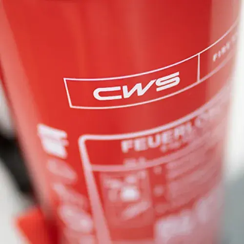 Quereinstieg Brandschutz bei CWS Fire Safety - Feuerlöscher