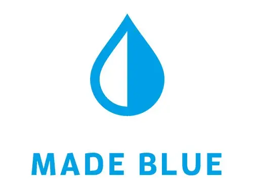 Made Blue water logo