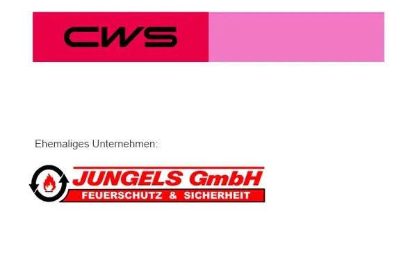 CWS Fire Safety GmbH Frankfurt ehemals Jungels Feuerschutz und Sicherheit