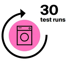 30 test runs