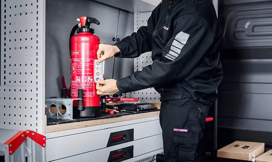 Feuerlöscher-Wartung-CWS Fire Safety