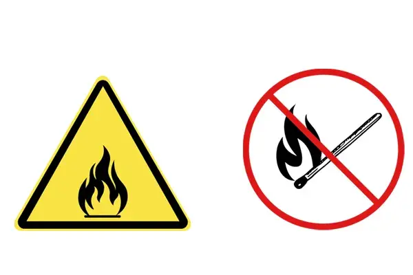 Betrieblicher Brandschutz Kennzeichnung Brand- und explosionsgefährdeter Bereich