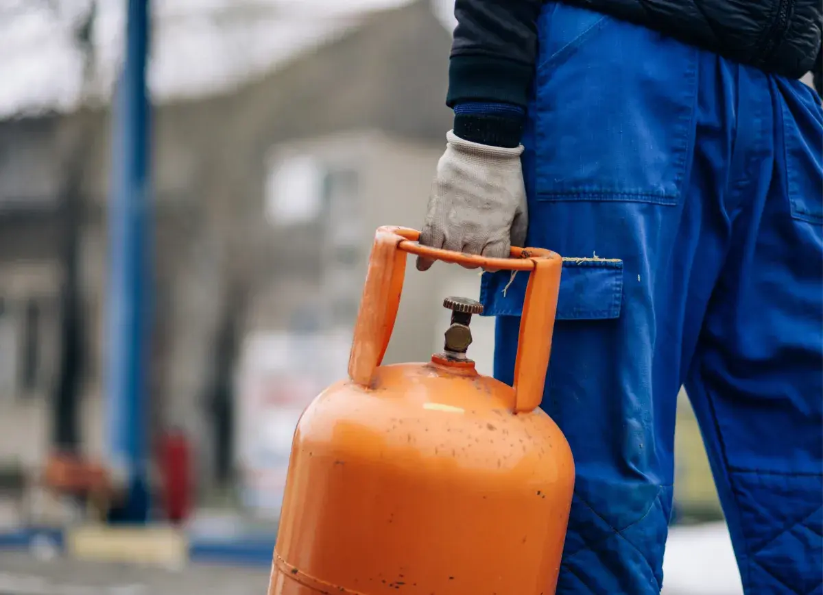 Betrieblicher Brandschutz Tätigkeit Treibgas