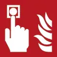 Brandschutzsymbole-F005 - Brandmelder