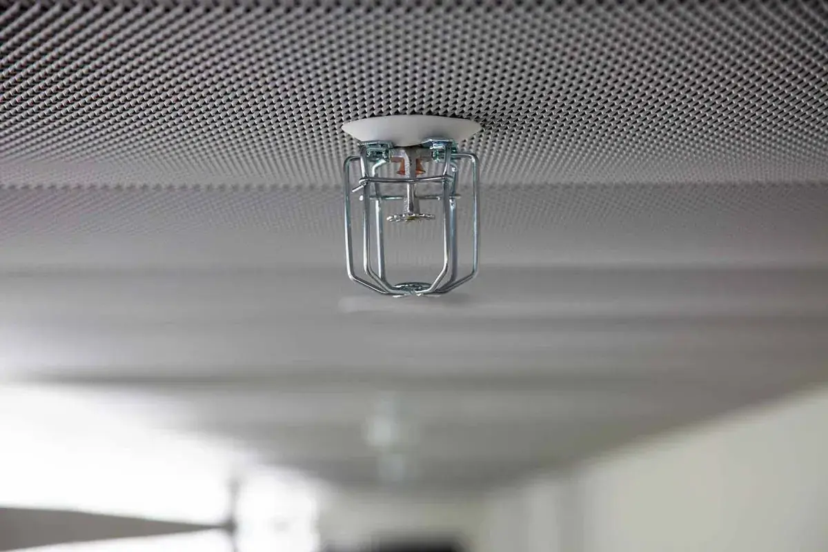 Arten von Löschsystemen-Beispiel-Sprinkleranlage-CWS Fire Safety