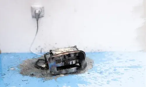 Enstehungsbrand löschen-Toaster-CWS Fire Safety
