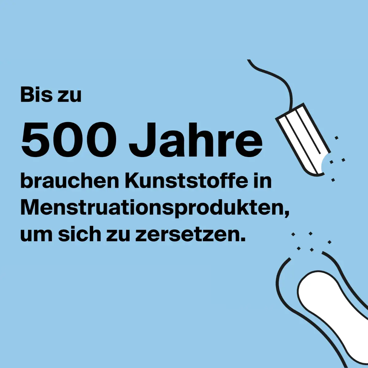 Plastikpartikel in Menstruationsprodukten