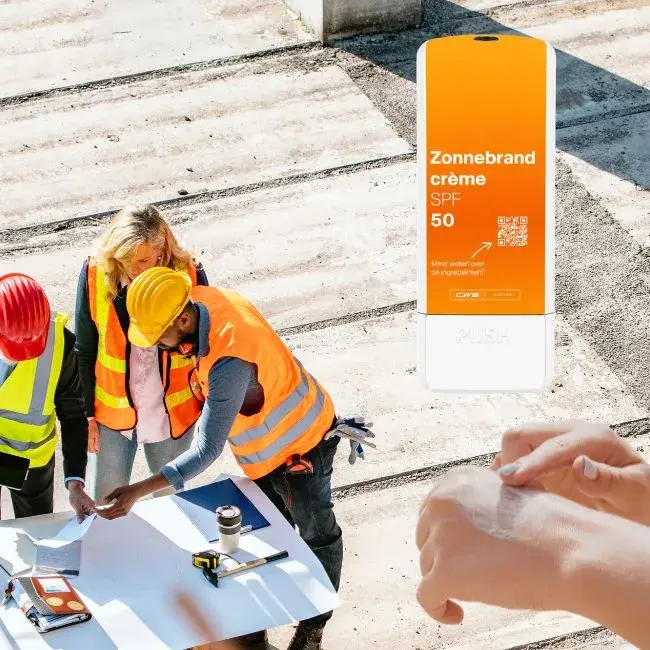 Zonnebrandpaal buitenwerk