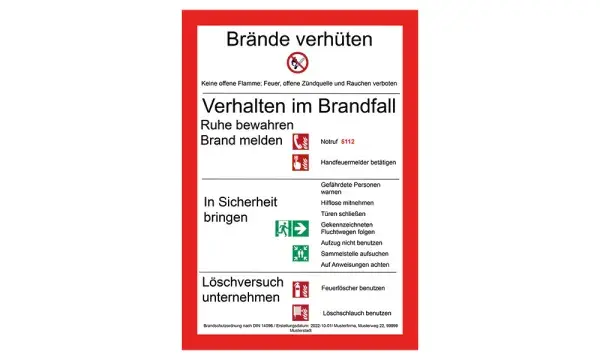 Brandschutzordnung erstellen lassen-CWS Fire Safety
